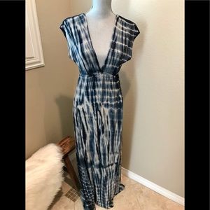 Crimson Ivy Maxi Dress